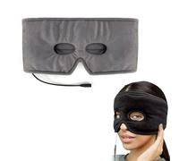 Soovera Thermo Relief Mask, Thermorelief Heating Pad for Face, 360° Heating Relieve Discomfort Caused by Blockage, Three Temperature Settings, Four Timers, Suitable for Everyone (Gray)