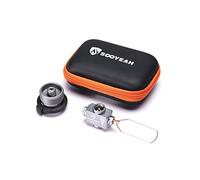 SOOYEAH Gas Refill Adapter,Isobutane fuel refill,Isobutane Canister Shifter,Lindal Valve Canister Shifter,Gas Saver Plus,Air Vent Function,Backpacking Camping Stove Adapter