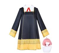 SOOYOOYOO Anya Forger Cosplay Performance Clothing with Wig Digital Printed Comfortable Fabrics Outfits Fantasy Gift For Halloween Christmas Party Carnival