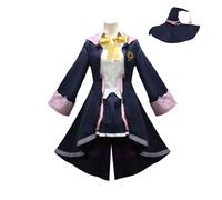 SOOYOOYOO Elaina Cosplay Costume with Hat Wandering Witch The Journey of Elaina Outfits Anime Characters Halloween Outfits Full Set for Female