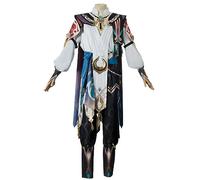 SOOYOOYOO Genshin Impact Cosplay Kaveh Costume Game Characters Dress Up Full Set Halloween Outfits for Unisex