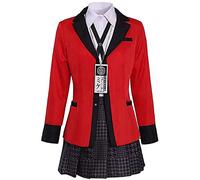 SOOYOOYOO Jabami Yumeko Cosplay Carnival Performance Outfits Comfortable Fabrics Fantasy Gift For Unisex Fans [The Costume Is Not Sold Or Created By Jabami Yumeko]