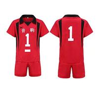 SOOYOOYOO Kuroo Tetsurou Cosplay Nekoma High School Volleyball Sportswear Comfortable and Ventilation Jerseys Uniform [The Jerseys Are Not Sold Or Created By Kuroo Tetsurou]