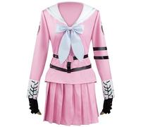SOOYOOYOO Miu Iruma Cosplay Costume Game Characters Halloween Outfits Full Set for Unisex