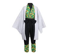 SOOYOOYOO Sabito Cosplay Kimono for Anime Demon Slayer, Kimetu No Yaiba's Performance Outfits Fantasy Gift