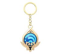 SOOYOOYOO Sumeru Cosplay Keyrings, Genshin Impact Keychain, Hydro Vision Keyrings Set, Eye of God Pendant, Metal Sumeru Hydro Merch