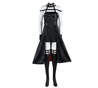 SOOYOOYOO Yor Forger Cosplay Dress with Headdress Gloves Earrings and Socks Thorn Princess Full Set