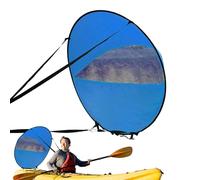 sop Kayak Wind Sail Portable Paddleboard Sail, Folding Paddle | Heavy Duty Leeward Sail for Kayak and Canoe, Easy to Use Paddleboard Sail Kit, Compact Lightweight Sop Sail