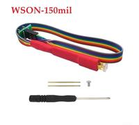 SOP8 WSON Chip Programming Probe Spring Needle, IC Burner Downloader Writer Test Probe, PCB Test Pin for Flash Memory Chip Programming(WSON-150mil)