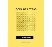 Sopa de Letras: 100 juegos divertidos de sopa de letras