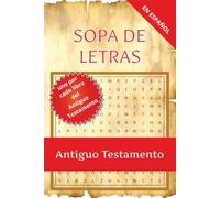 Sopa de Letras Antiguo Testamento: Sopa de Letras de la Antiguo Testamento en espanol | Biblia | Spanish word searches about the Old Testament | regalos para cristianos