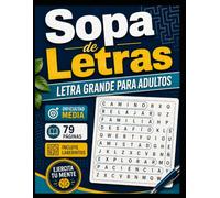 Sopa de Letras de Mecánica: Letras grandes para adultos