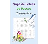 Sopa de Letras de Pascua: 20 sopas de letras temáticas de Pascua - Edición de bolsillo con soluciones