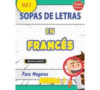 Sopa de Letras En El Francés Para Mayores - Genial! Vol.1 - Delta Classics