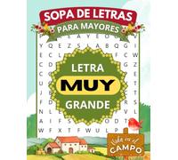 SOPA DE LETRAS PARA MAYORES CON LETRA MUY GRANDE: VIDA EN EL CAMPO