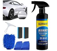 Sopami Car Coating Spray, 2024 New Sopami Car Spray, Sopami Quick Effect Coating Agent, Sopami Quickly Coat Car Wax Polish Spray Waterless Wash, Long-lasting Protection (1Pcs)
