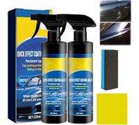 Sopami Car Coating Spray, 3 in 1 Multi-functional Quick Effect Coating Agent, Waterless Wash and Wax Spray for Cars, Improves Clarity and Visibility, Long-Lasting Shine and Protection (2)