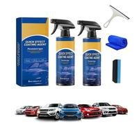 Sopami Car Coating Spray, Quick Effect Coating Agent, Advanced Car Quick-Acting Coating Agent Spray,Quick Effect Coating Agent for Car, 3 in 1 High Protection Quicklys Cars Coating Sprays (2Pcs)
