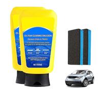 Sopami Oil Film Emulsion Glass Cleaner,Sopami Oil Film Cleaning Emulsion with Sponge,Sopami Car Coating Spray,Sopami Oil Film Emulsion Glass Cleaner,Sopami Glass Cleaner,for Home Auto Cleaning