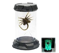 Sopannoxii Horrible Facehugger Popcorn Bucket, Facehugger Chamber LED Tank, Gothic Cool Facehugger Desktop Decoration, Alien Xenomorph Home Decor(1pc)