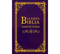 Sopas De Letras De La Biblia En Español: Word Search in Spanish: Sopa de Letras en Español con Letra Grande Para Adultos - Bible Spanish Word Search (Palabras de Dios) (Spanish Edition)