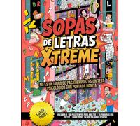 Sopas de Letras Xtreme - Volumen 4: 180 Pasatiempos para Adultos | 25 Palabras por Puzzle | Large Print | 4.500 Palabras Ocultas: No es un libro de ... Es un test psicológico con portada bonita.