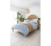 Sophia-Art 3 Pcs Ultra Luxury Rayon Velvet Bedding Boho Solid Duvet Cover UO Comforter Cover (Pastle Blue, Queen 90"x90")