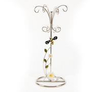 Sophia Classic Glass & Wire Bumble Bee Jewellery Holder