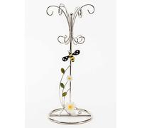 Sophia Classic Glass & Wire Bumble Bee Jewellery Holder