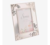 Sophia Classic Silver Daisy 4x6 Photo Frame SP3505F46