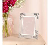 Sophia Classic Silver Daisy Photo Frame 5" x 7" Sophia Silver