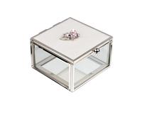 Sophia Embellished Butterfly Trinket Box with Enamel Lid