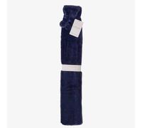 Sophia Faux Fur Navy 1.7L Long Hot Water Bottle SP3666