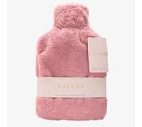 Sophia Faux Fur Pink 1.7L Muff Hot Water Bottle SP3659