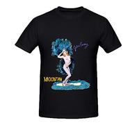 Sophia Janice Golden Earring Moontan Funk Mens Round Neck Funny Shirts Large