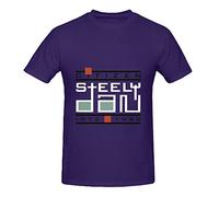 Sophia Janice Steely Dan Citizen Steely Dan 1972 1980 Soul Mens Round Neck Art Shirts XXX-Large Purple