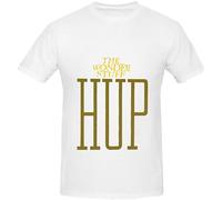 Sophia Janice The Wonder Stuff Hup Electronica Mens Crew Neck Printed T Shirt White