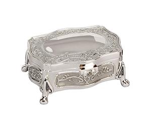 Sophia JTB100PB Silver Plated Trinket Box