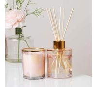 Sophia Ladies Gifts Estella 92g Candle & 100ml Reed Diffuser - Lily Blossom