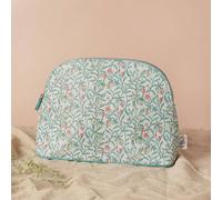 Sophia Lane Large Floral Make-Up Bag - Blue Floral Sophia Lane Multicolor