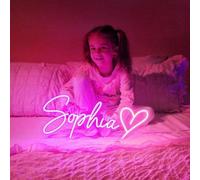 Sophia LED Neon Sign for Wall Decor USB Adjustable Brightness Living Room Bars Pub Club Gatherings Art Wall Decor