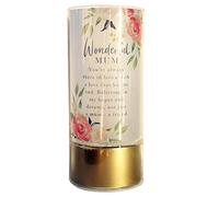 Sophia Light Up Tube Light with Sentiment - Wonderful Mum