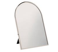 Sophia Nickle Plated Steel Mirror Large in Silver Sophia Silver Large