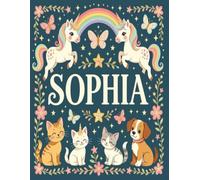 Sophia Personalized Notebook: Contains select sheets w/inspirational quotes and is perfect for journaling, note taking, or just having fun and getting ... sized (8.5x11) perfect for notes or big jobs.