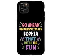 SOPHIA Personalized Women's Gift Custom SOPHIA Case for iPhone 11 Pro Max