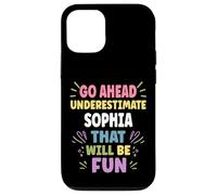 SOPHIA Personalized Women's Gift Custom SOPHIA Case for iPhone 12/12 Pro