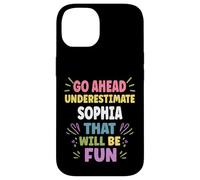 SOPHIA Personalized Women's Gift Custom SOPHIA Case for iPhone 14