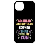 SOPHIA Personalized Women's Gift Custom SOPHIA Case for iPhone 14 Plus
