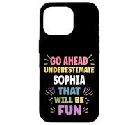 SOPHIA Personalized Women's Gift Custom SOPHIA Case for iPhone 16 Pro