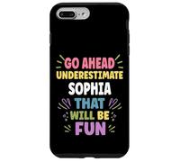 SOPHIA Personalized Women's Gift Custom SOPHIA Case for iPhone 7 Plus/8 Plus